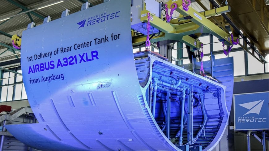 ENERGY-EFFICIENT SURFACE PROTECTION FROM DÜRR FOR THE NEW REAR CENTER TANK OF THE AIRBUS A321XLR